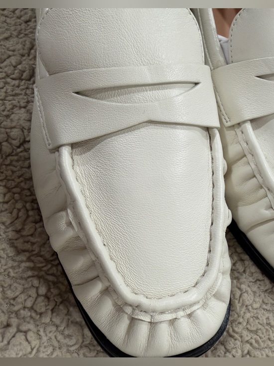 J. Crew Shoes - J. Crew Women's White Leather Penny Loafers